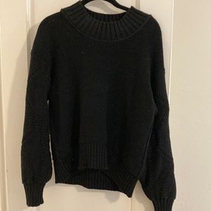 Everlane Black Knit Sweater